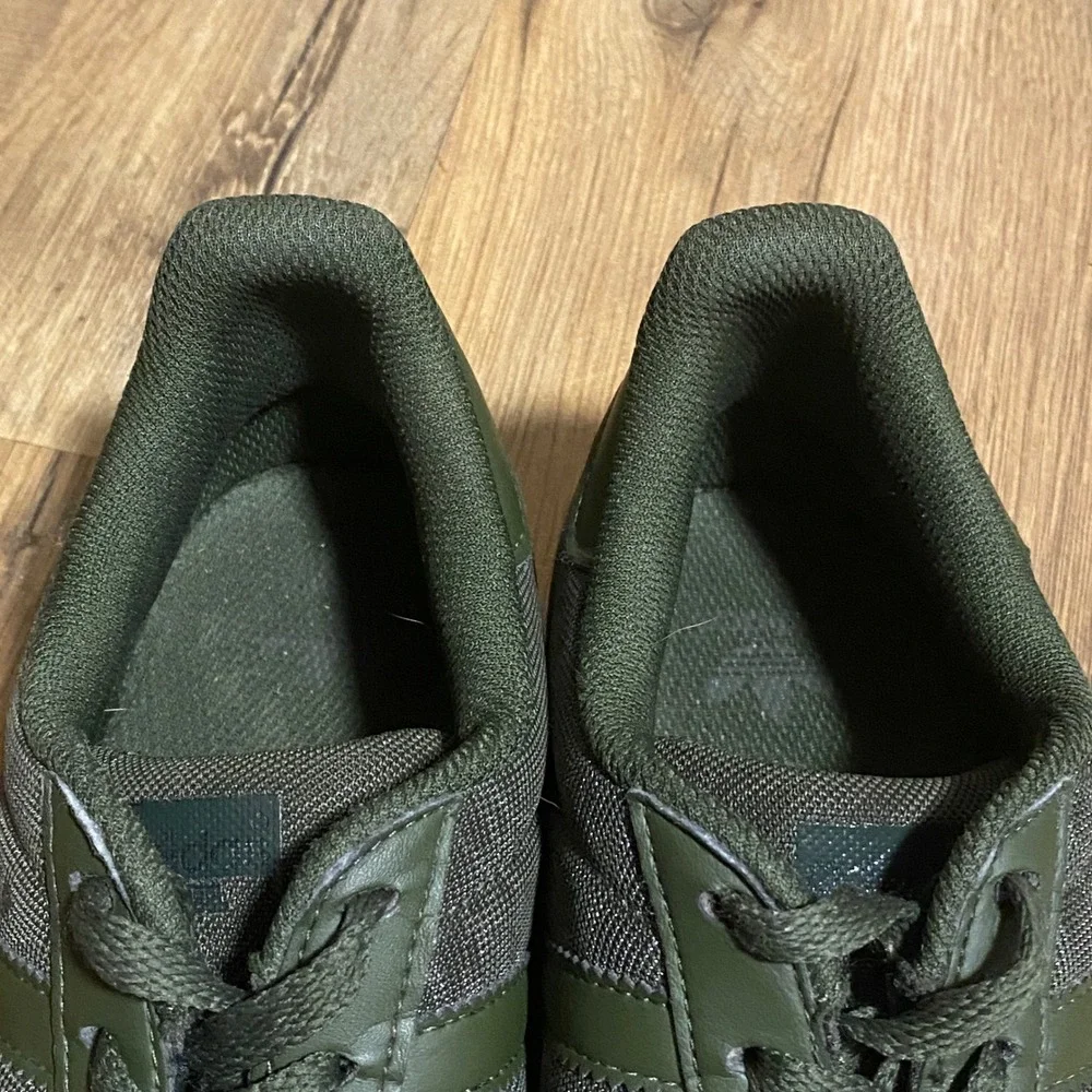 Adidas Superstar Olive Green Mesh Shell Toe Sneakers BB0314 Womens Size 7
